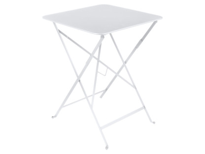 Bistro Klapptisch eckig H 74 x B 57 x T 57 cm|Baumwollweiß