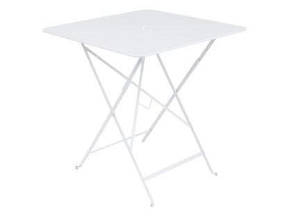 Bistro Klapptisch eckig H 74 x B 71 x T 71 cm|Baumwollweiß