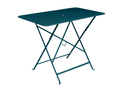 Bistro Klapptisch eckig H 74 x B 97 x T 57 cm|Acapulcoblau