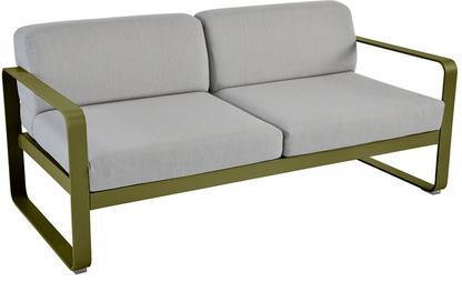 Bellevie 2-Sitzer-Sofa Flanellgrau|Pesto