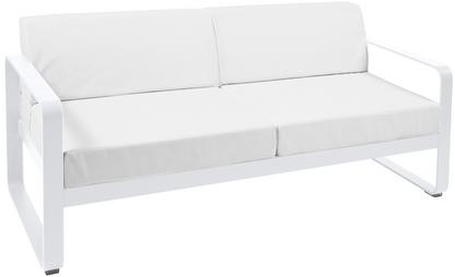 Bellevie 2-Sitzer-Sofa Grauweiß|Baumwollweiß