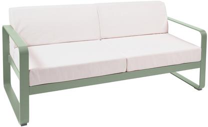 Bellevie 2-Sitzer-Sofa Grauweiß|Kaktus