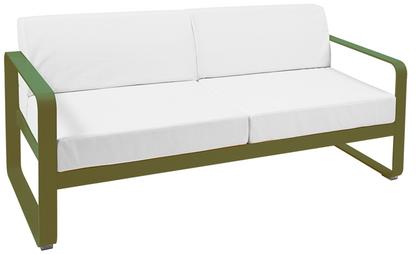 Bellevie 2-Sitzer-Sofa Grauweiß|Pesto