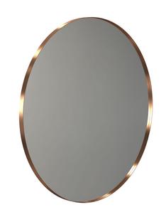 Unu Spiegel rund ø 100 cm|Kupfer gebürstet