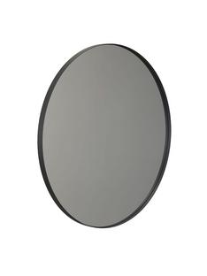 Unu Spiegel rund ø 80 cm|Schwarz matt