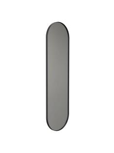 Unu Spiegel oval H 140 x B 40 cm|Schwarz matt