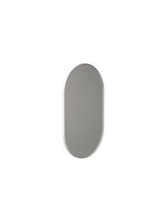 Unu Spiegel oval H 80 x B 50 cm|Weiß matt