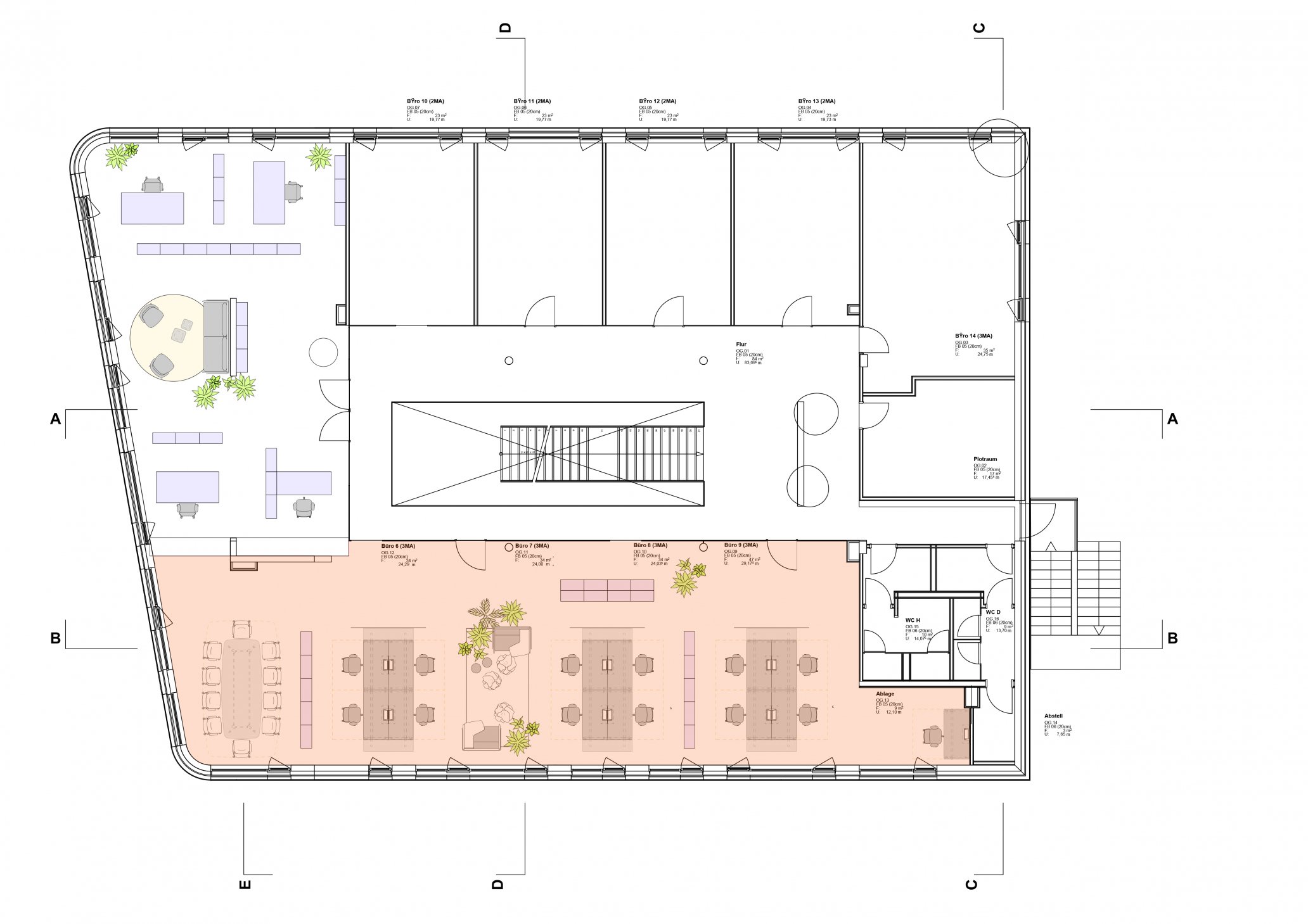 Moderne Büros planen und einrichten