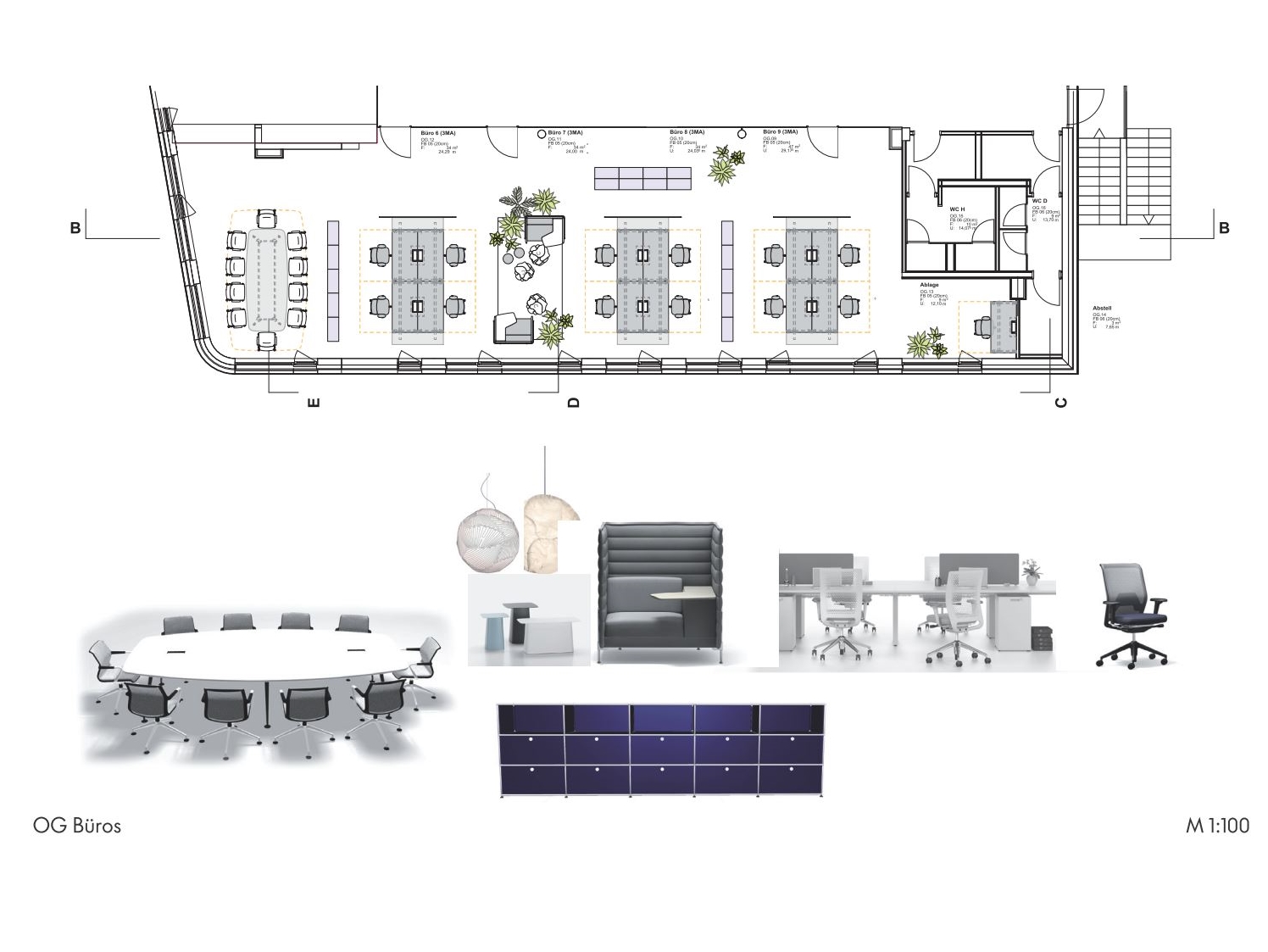 Projektplanung Skizze