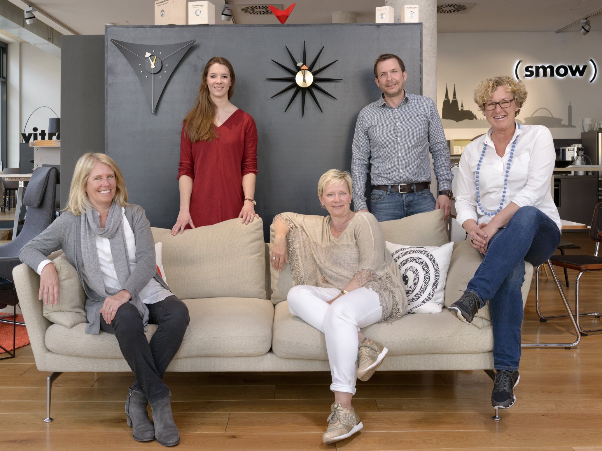 Das Team des Kölner smow Showrooms Das Team des Kölner smow Showrooms