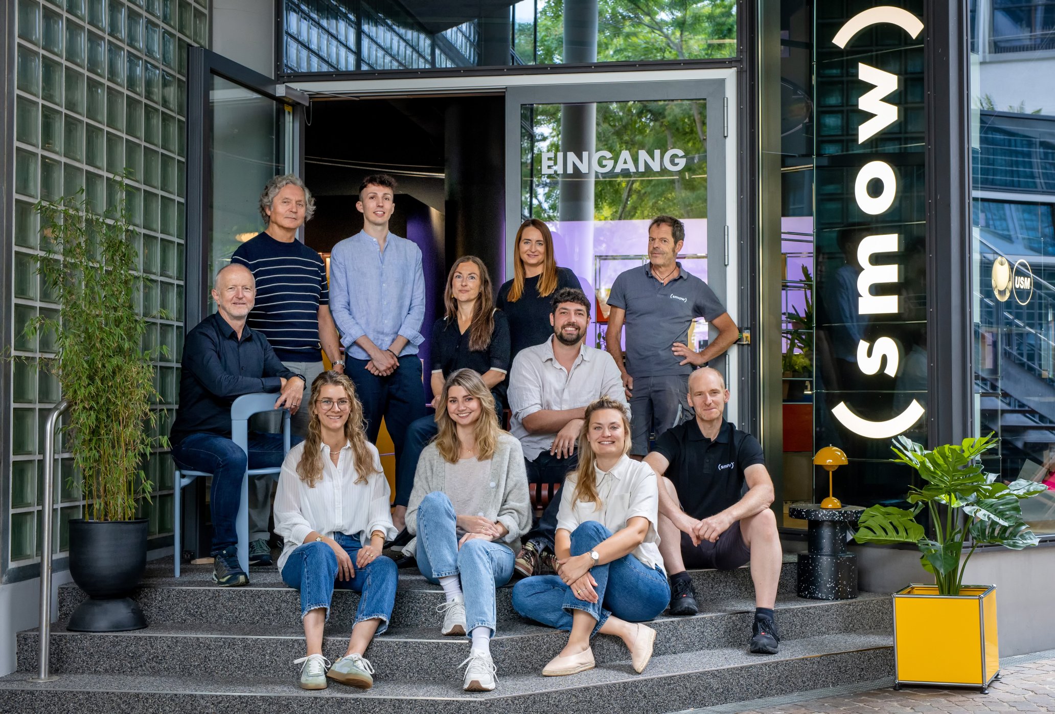 Das Team des Stuttgarter smow Stores