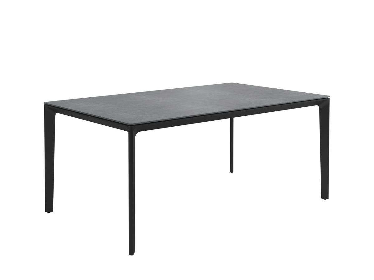 Gloster Carver Tisch Keramik Pulverbeschichtet Anthrazit L 170 X B 100 Cm Von Henrik Pedersen 2014 Designermobel Von Smow De
