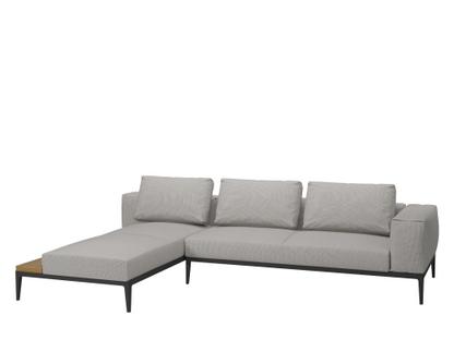 Grid Lounge Sofa Armlehne rechts|Seagull|Mit Schutzhülle