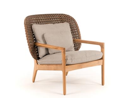 Kay Lowback Lounge Chair Brindle|Fife Rainy Grey
