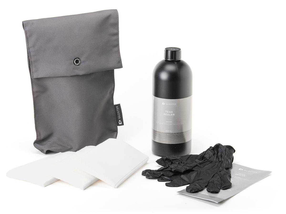 Gloster Pflegeserie für Teakholz, Teak Sealer Gloster Einzelteile