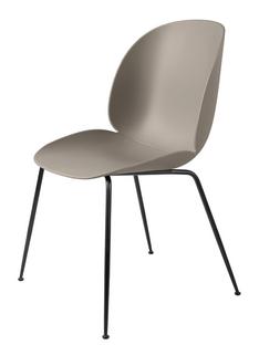 Beetle Dining Chair New Beige|Schwarz