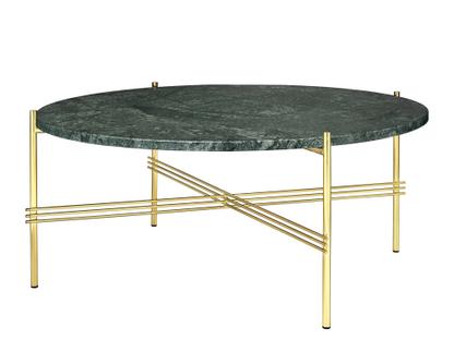 TS Coffee Table Ø 80 x H 35 cm|Grün|Messing
