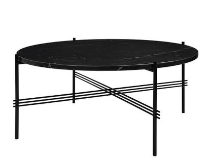 TS Coffee Table Ø 80 x H 35 cm|Schwarz|Schwarz