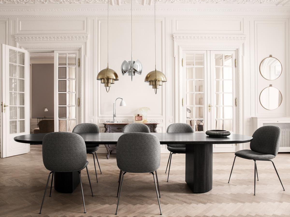beetle dining chair mit polsterung