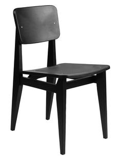 C-Chair Holzfurnier|Eiche schwarz gebeizt