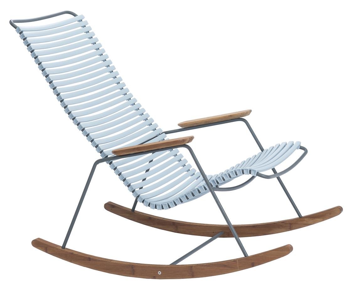 Houe Click Schaukelstuhl, Dusty light blue von Henrik Houe Click Schaukelstuhl, Dusty light blue von Henrik