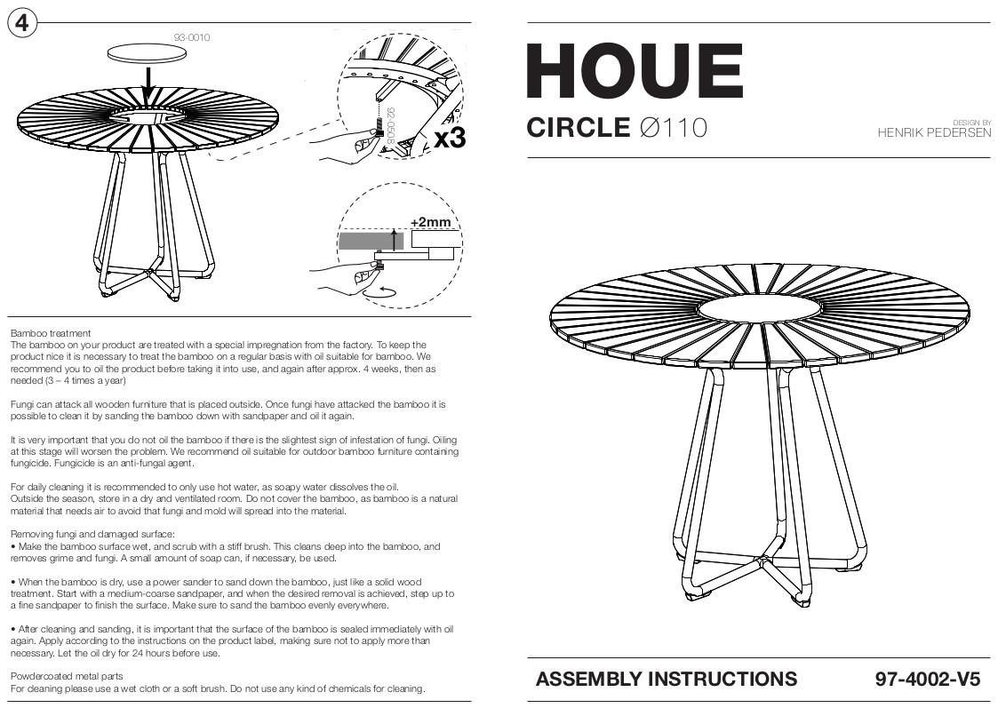 Houe Circle Table O 150 Cm By Henrik Pedersen Designer