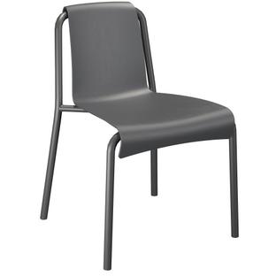 Nami Dining Chair Ohne Armlehnen|Dark grey