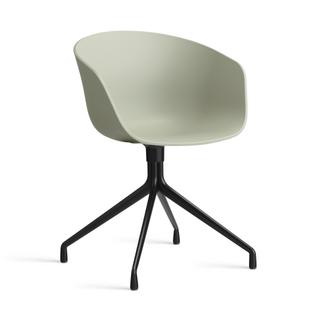 About A Chair AAC 20 Pastel green 2.0|Aluminium schwarz pulverbeschichtet