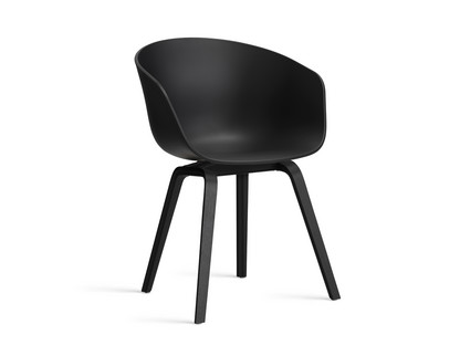 About A Chair AAC 22 Black 2.0|Eiche schwarz lackiert