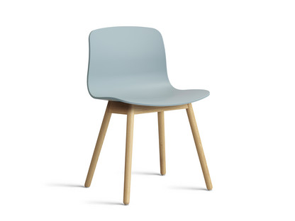 About A Chair AAC 12 Dusty blue 2.0|Eiche lackiert