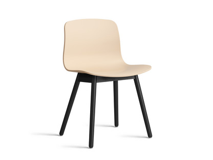 About A Chair AAC 12 Pale peach 2.0|Eiche schwarz lackiert