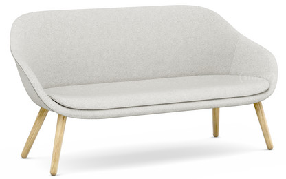 About A Lounge Sofa for Comwell Divina Melange 120 - hellgrau|Eiche lackiert