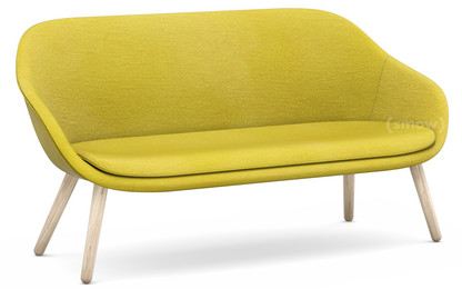 About A Lounge Sofa for Comwell Hallingdal 420 - gelb|Eiche geseift