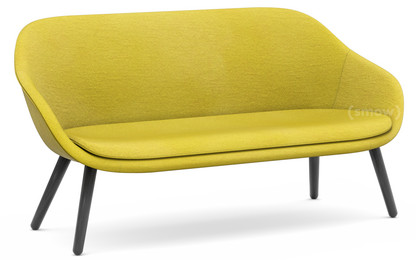 About A Lounge Sofa for Comwell Hallingdal 420 - gelb|Eiche schwarz lackiert