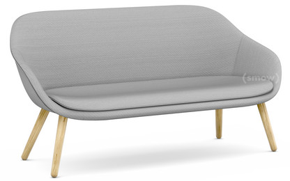 About A Lounge Sofa for Comwell Steelcut Trio - hellgrau|Eiche lackiert