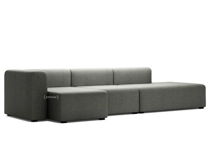 Mags Sofa mit Récamière Armlehne links|Hallingdal - dunkelgrau