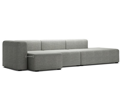 Mags Sofa mit Récamière Armlehne links|Hallingdal - warmgrau