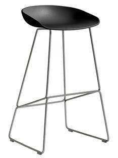 About A Stool AAS 38 Barvariante: Sitzhöhe 74 cm|Edelstahl|schwarz