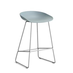 About A Stool AAS 38 Küchenvariante: Sitzhöhe 64 cm|Edelstahl|Dusty blue 2.0