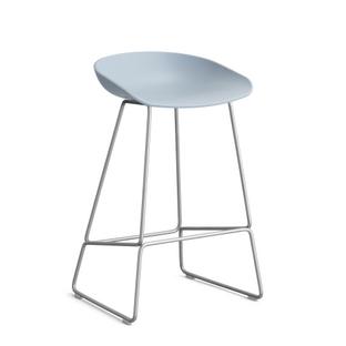 About A Stool AAS 38 Küchenvariante: Sitzhöhe 64 cm|Edelstahl|Slate blue 2.0