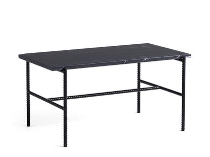 Rebar Table H 40,5 x B 80 x T 49 cm|Tischplatte Marmor