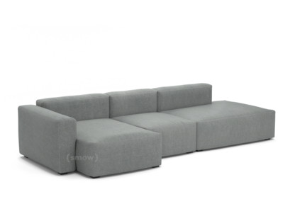 Mags Soft Sofa Kombination 4 Armlehne links|Hallingdal - schwarz/weiß
