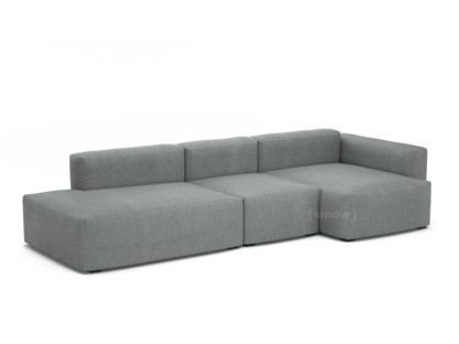 Mags Soft Sofa Kombination 4 Armlehne rechts|Hallingdal - schwarz/weiß