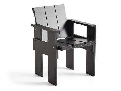 Crate Dining Chair Kiefer schwarz lackiert