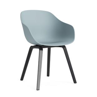 About A Chair AAC 222 Eiche schwarz lackiert|Dusty blue 2.0