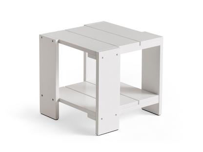 Crate Side Table Kiefer weiß lackiert