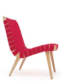 Risom Lounge Stuhl Rot