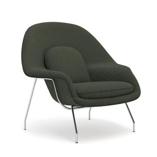 Womb Chair groß (H 92cm / B 106cm / T 94cm)|Stoff Curly - Grün