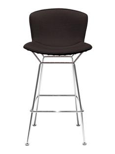 Bertoia Barstuhl voll gepolstert|verchromt|Black (Tonus 128)