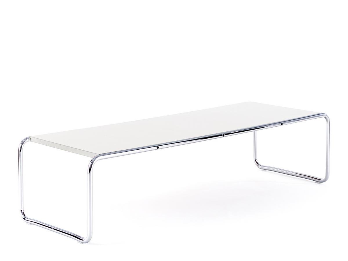 Knoll International Laccio Couchtisch Laccio 2 Groß Laminat Weiß